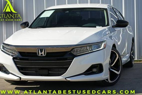 HONDA ACCORD 2021 1HGCV1F4XMA023687 image