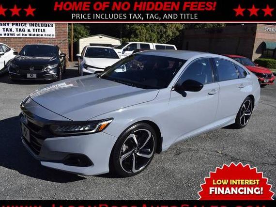 HONDA ACCORD 2021 1HGCV1F38MA111273 image