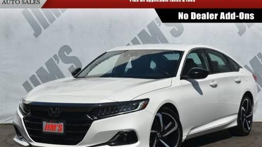 HONDA ACCORD 2021 1HGCV1F38MA013957 image