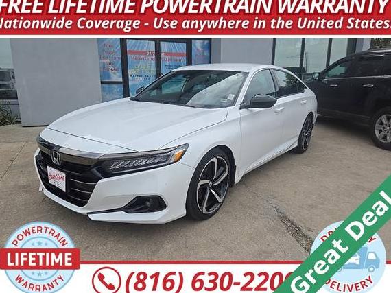 HONDA ACCORD 2021 1HGCV1F32MA053953 image
