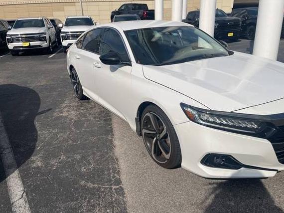 HONDA ACCORD 2021 1HGCV1F41MA037767 image