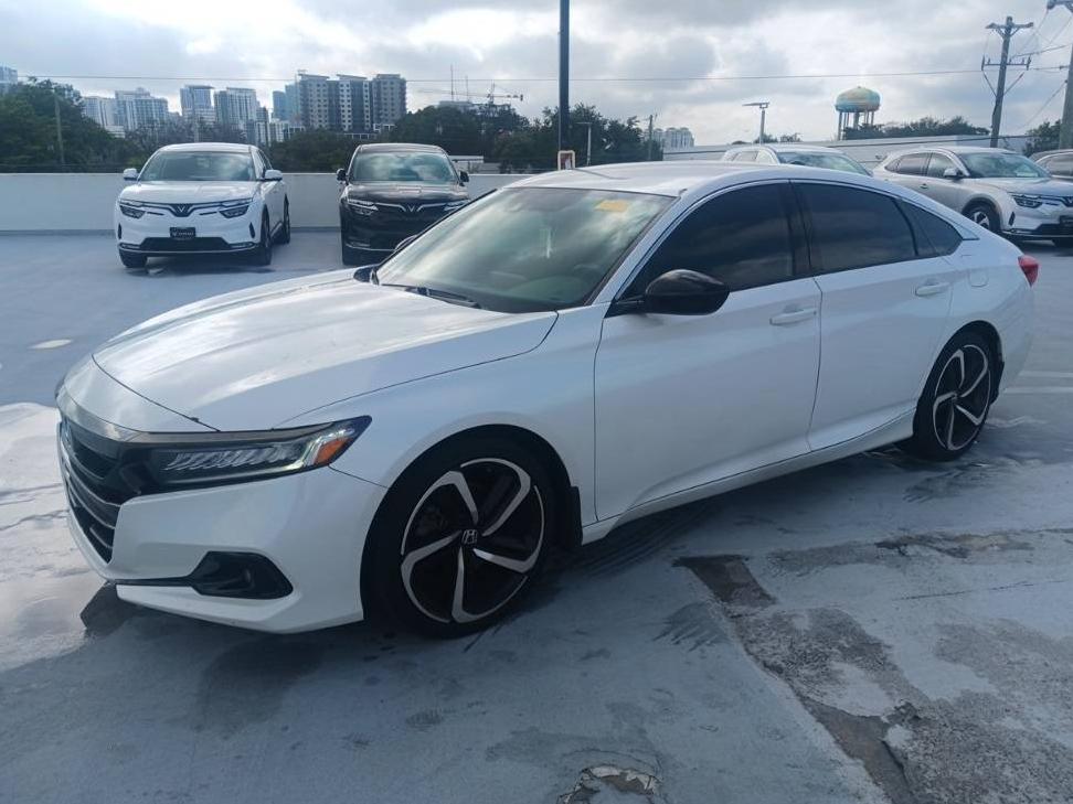 HONDA ACCORD 2021 1HGCV1F32MA123709 image