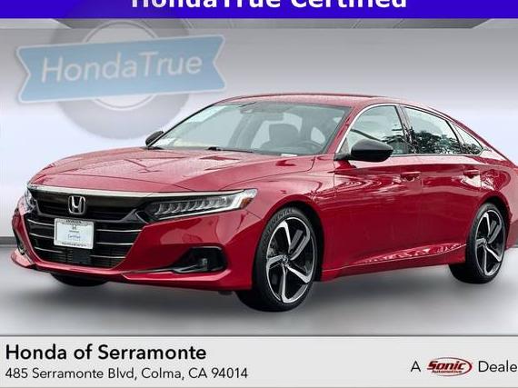 HONDA ACCORD 2021 1HGCV1F46MA065127 image