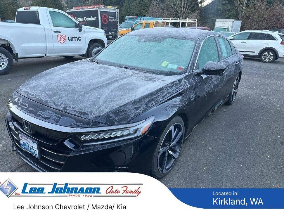 HONDA ACCORD 2021 1HGCV1F42MA002154 image