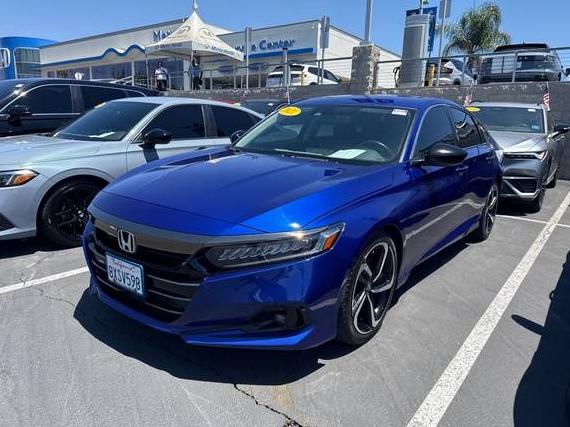 HONDA ACCORD 2021 1HGCV1F45MA011429 image