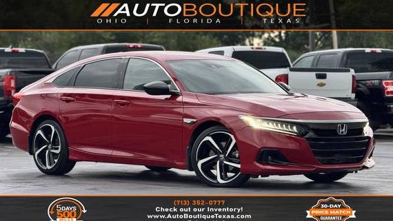 HONDA ACCORD 2021 1HGCV1F32MA011119 image