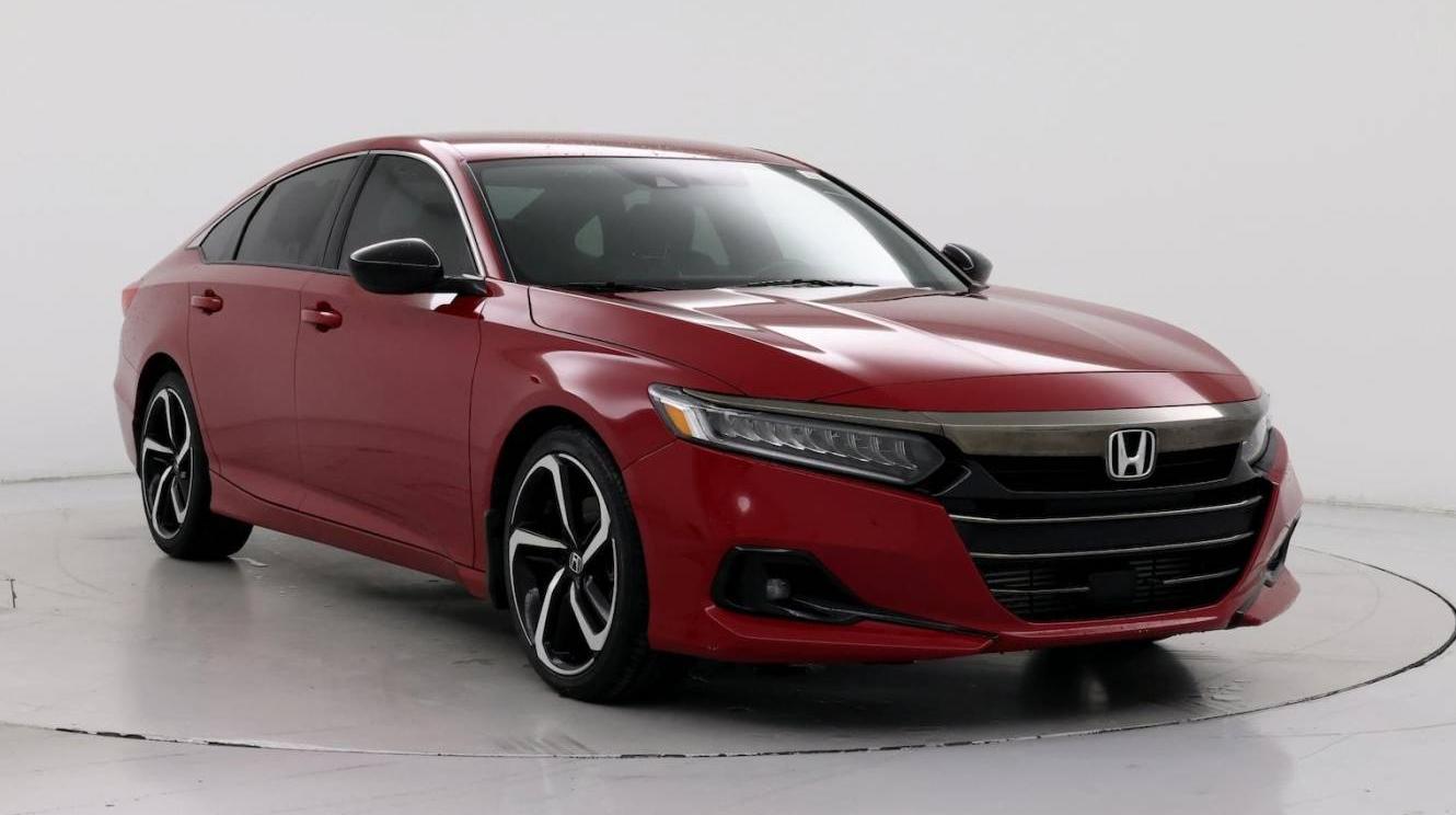 HONDA ACCORD 2021 1HGCV1F3XMA077921 image