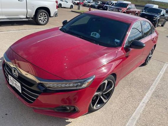 HONDA ACCORD 2021 1HGCV1F39MA120774 image