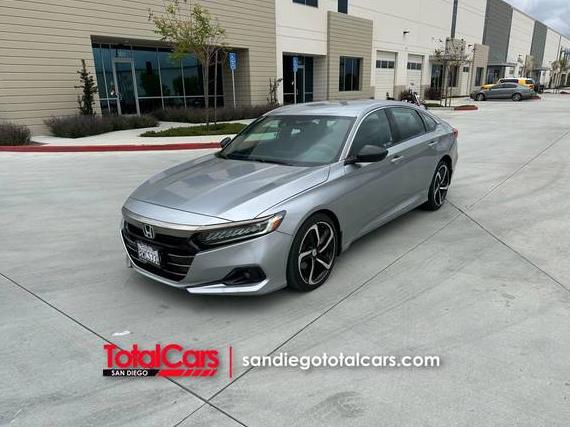 HONDA ACCORD 2021 1HGCV1F33MA035543 image