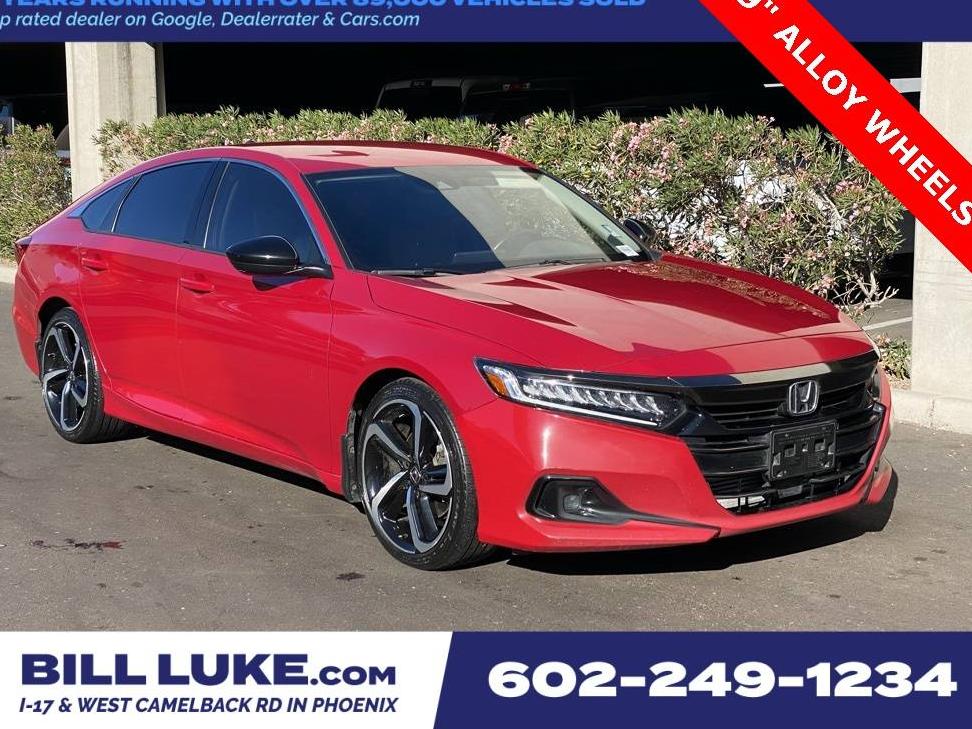 HONDA ACCORD 2021 1HGCV1F47MA119163 image