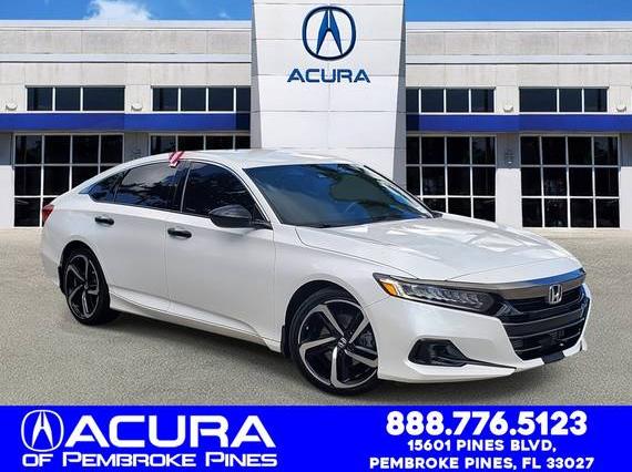 HONDA ACCORD 2021 1HGCV1F37MA097088 image
