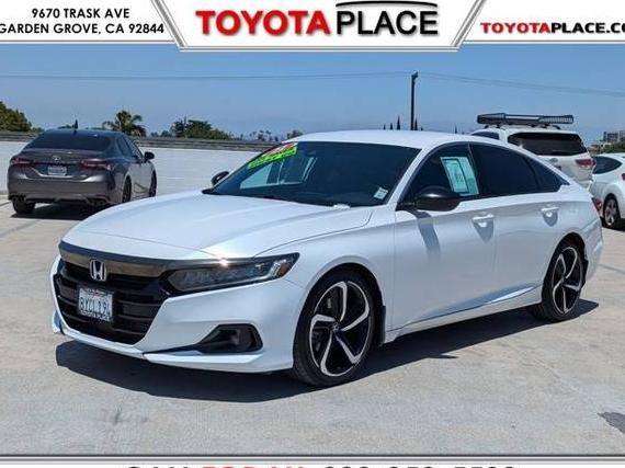 HONDA ACCORD 2021 1HGCV1F30MA104513 image
