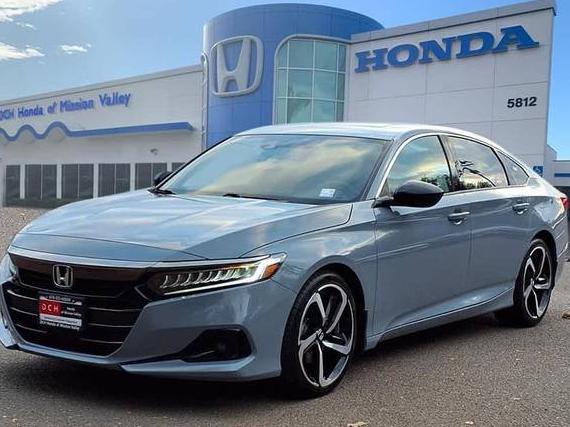 HONDA ACCORD 2021 1HGCV2F32MA023504 image