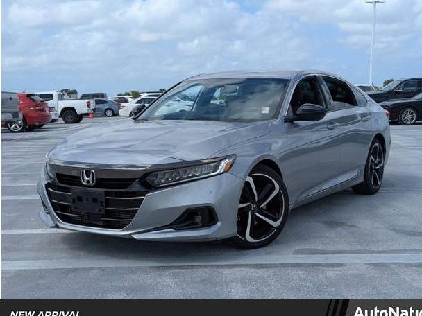 HONDA ACCORD 2021 1HGCV1F3XMA007772 image