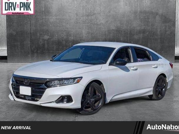 HONDA ACCORD 2021 1HGCV1F38MA099660 image