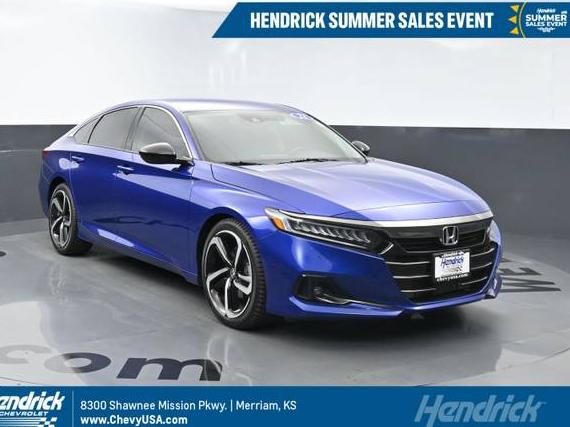 HONDA ACCORD 2021 1HGCV1F40MA002542 image