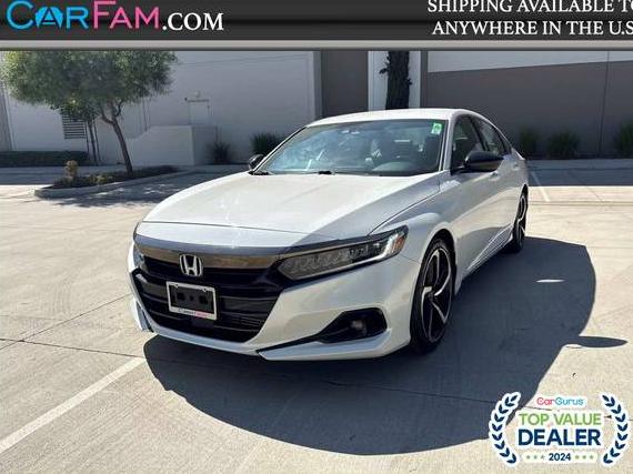HONDA ACCORD 2021 1HGCV1F35MA033440 image