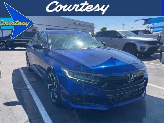 HONDA ACCORD 2021 1HGCV1F48MA114490 image