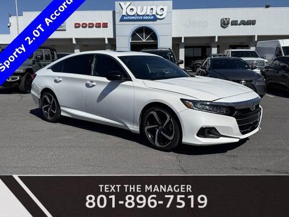 HONDA ACCORD 2021 1HGCV2F37MA026687 image