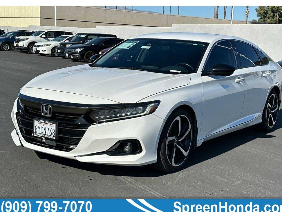 HONDA ACCORD 2021 1HGCV1F47MA075049 image