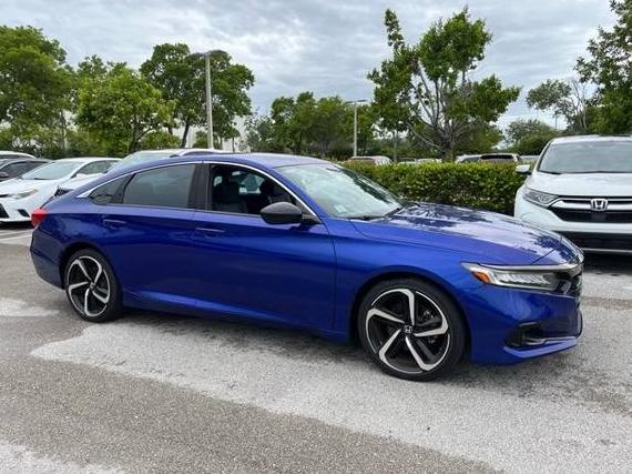 HONDA ACCORD 2021 1HGCV1F32MA078819 image