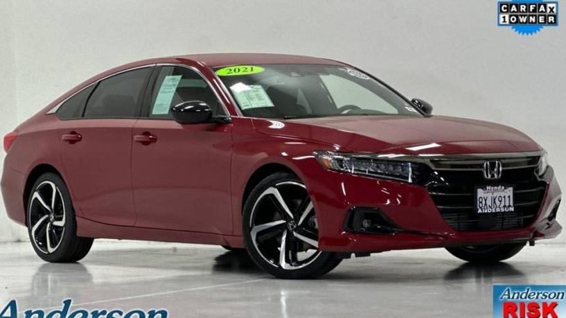 HONDA ACCORD 2021 1HGCV1F3XMA077904 image