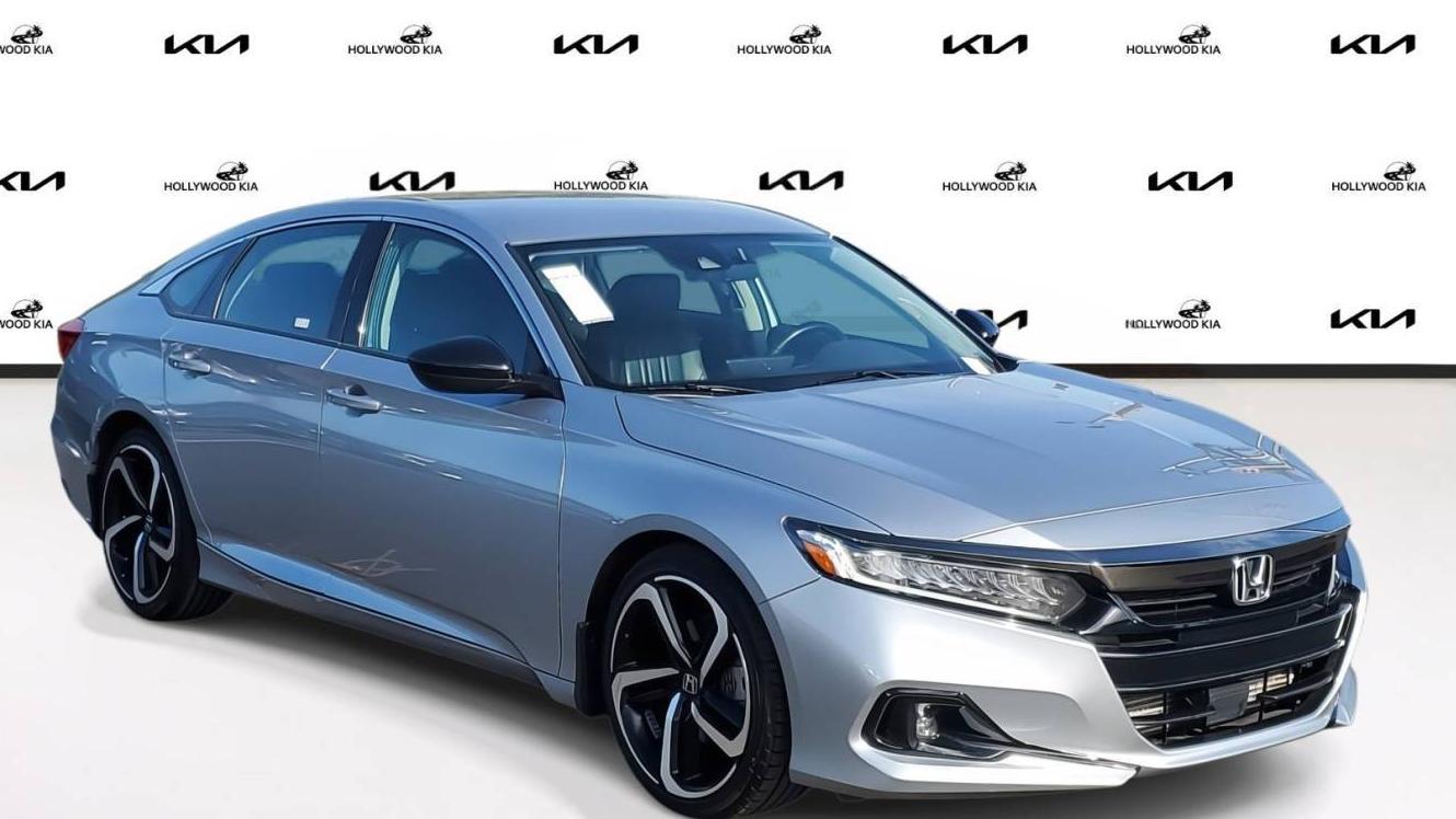 HONDA ACCORD 2021 1HGCV1F41MA114329 image