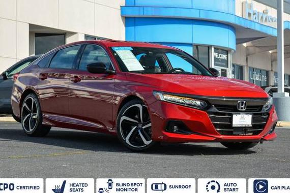 HONDA ACCORD 2021 1HGCV2F30MA007091 image
