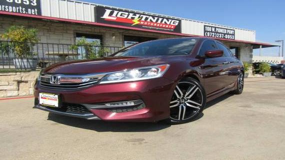 HONDA ACCORD 2017 1HGCR2F13HA277800 image