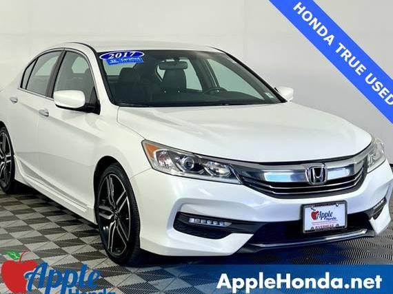 HONDA ACCORD 2017 1HGCR2F58HA279870 image