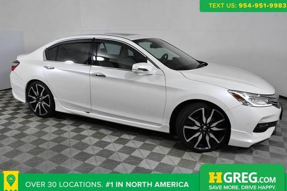 HONDA ACCORD 2017 1HGCR3F91HA013230 image