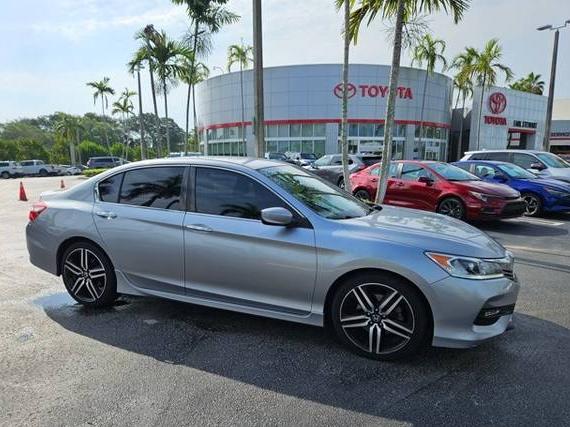 HONDA ACCORD 2017 1HGCR2F56HA239710 image