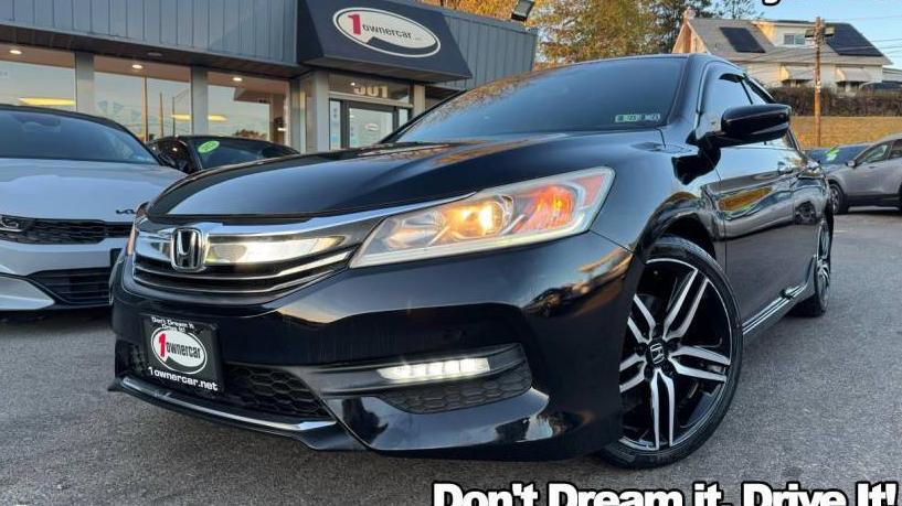 HONDA ACCORD 2017 1HGCR2F57HA009108 image