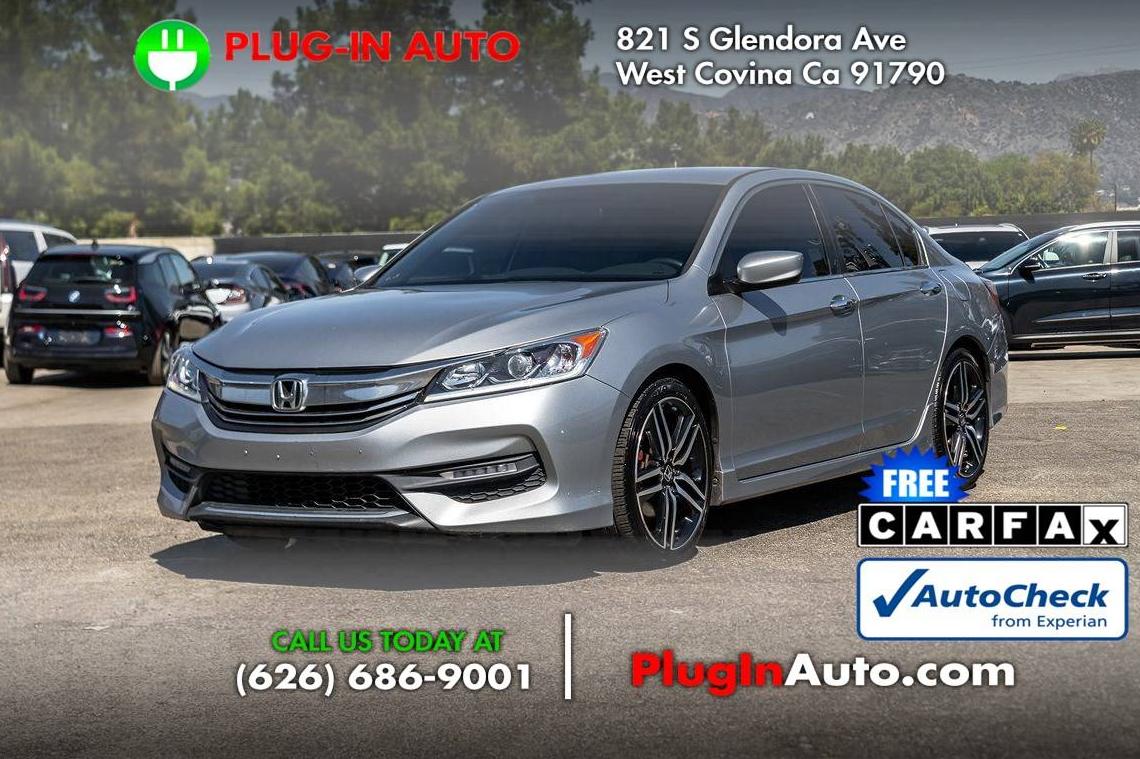 HONDA ACCORD 2017 1HGCR2F18HA163081 image