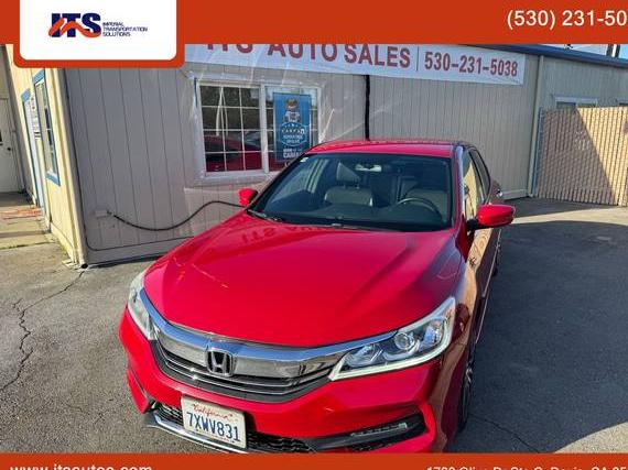 HONDA ACCORD 2017 1HGCR2F54HA105178 image
