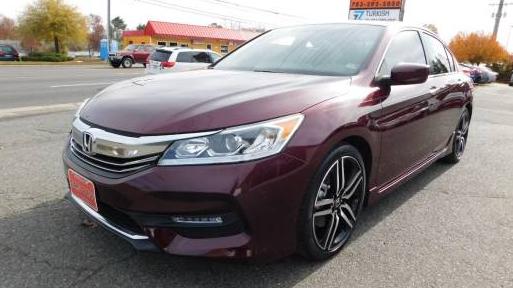 HONDA ACCORD 2017 1HGCR2F54HA191480 image