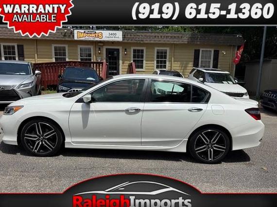 HONDA ACCORD 2017 1HGCR2F5XHA305790 image