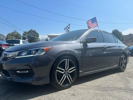 HONDA ACCORD 2017 1HGCR2F56HA293802 image