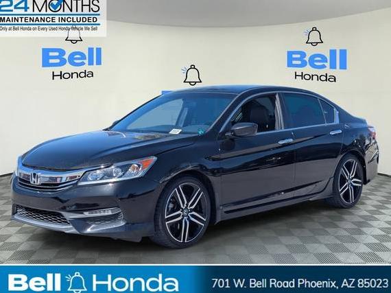 HONDA ACCORD 2017 1HGCR2F52HA241602 image