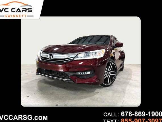 HONDA ACCORD 2017 1HGCR2F5XHA132997 image