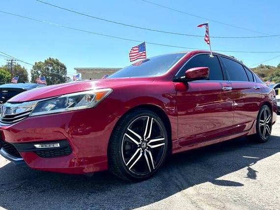 HONDA ACCORD 2017 1HGCR2F57HA202102 image