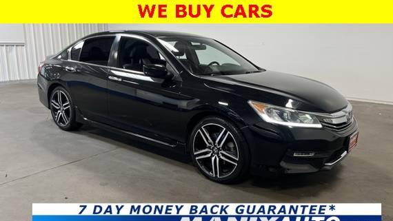 HONDA ACCORD 2017 1HGCR2F53HA080578 image