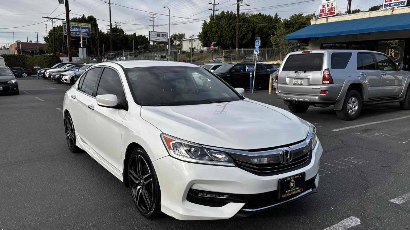 HONDA ACCORD 2017 1HGCR2F56HA157802 image