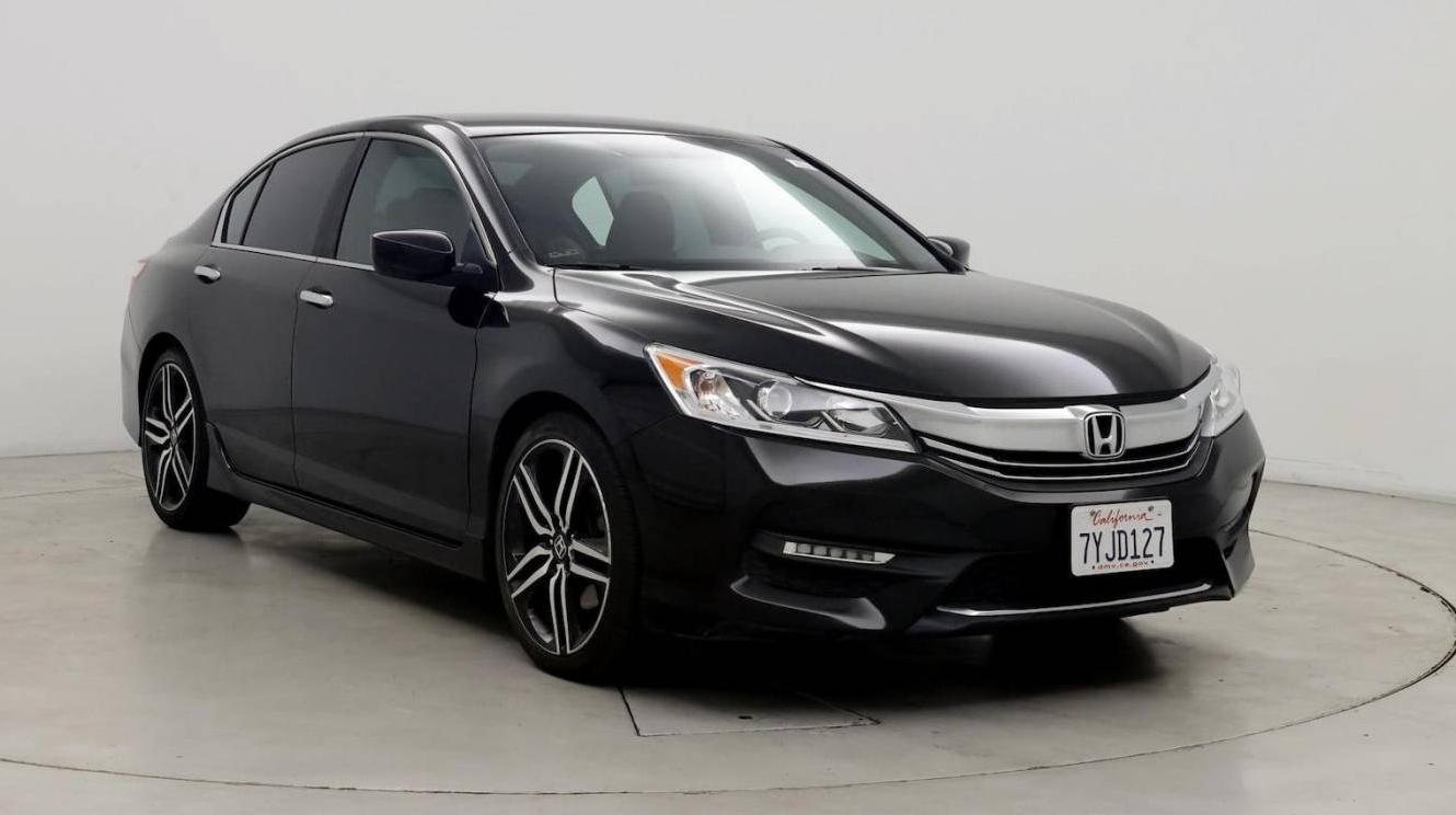 HONDA ACCORD 2017 1HGCR2F19HA178155 image