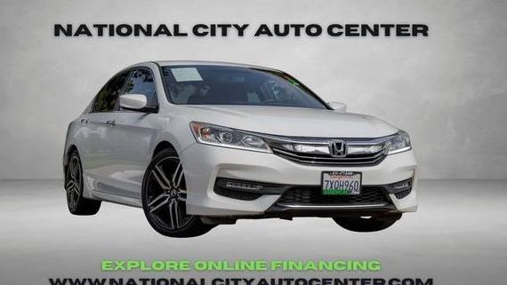 HONDA ACCORD 2017 1HGCR2F11HA088711 image