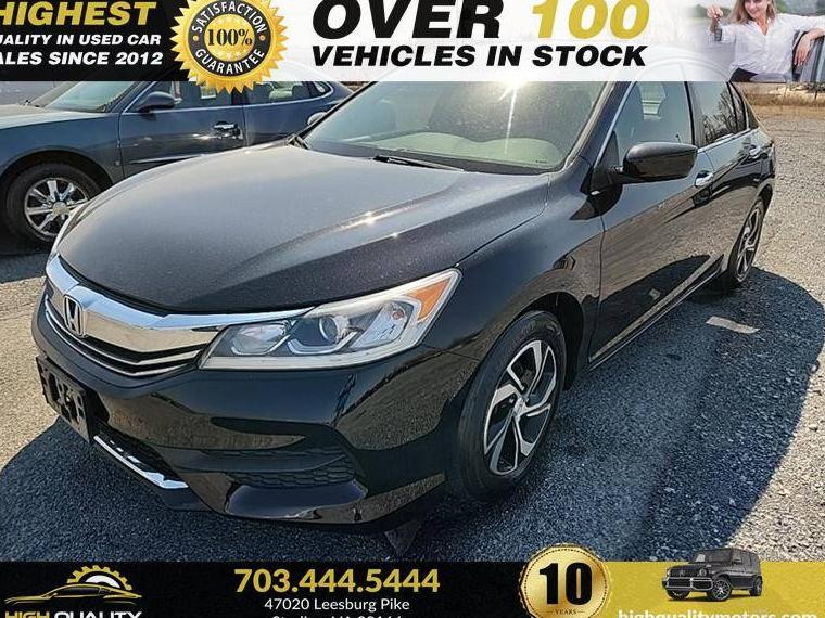 HONDA ACCORD 2017 1HGCR2F30HA236851 image