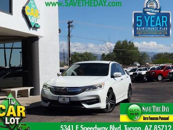 HONDA ACCORD 2017 1HGCR2F18HA294592 image