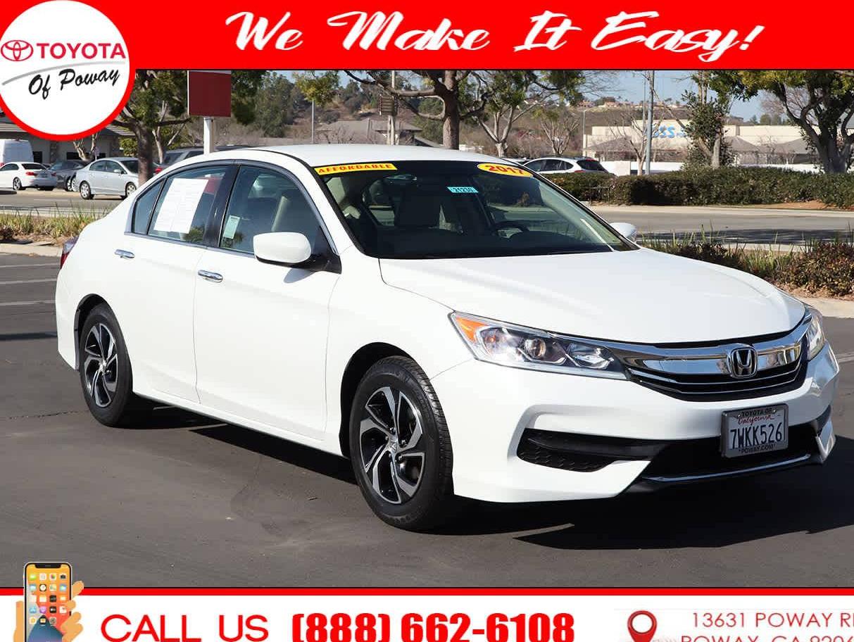 HONDA ACCORD 2017 1HGCR2F32HA004994 image