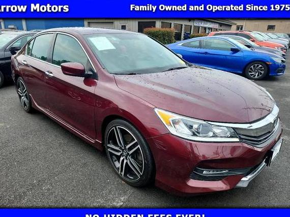 HONDA ACCORD 2017 1HGCR2F16HA130824 image