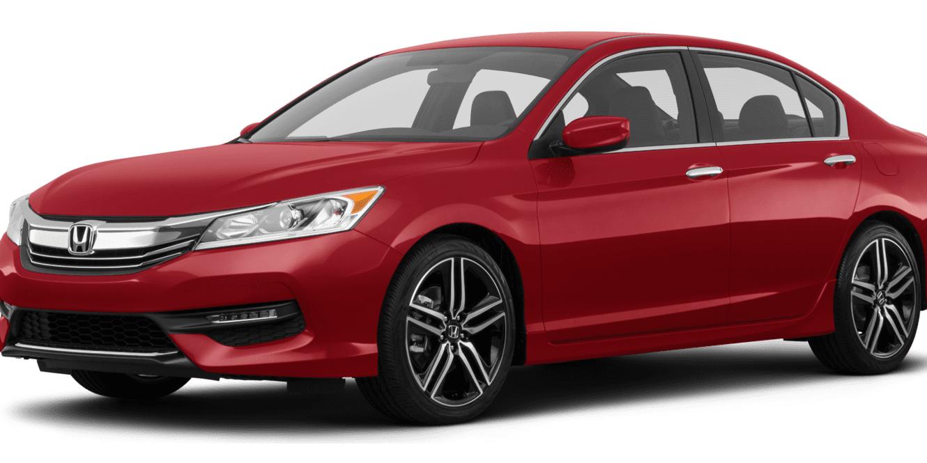 HONDA ACCORD 2017 1HGCR2F19HA093347 image